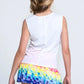 Girls'Love In Color Tennis Tank Rainbow Apparel Lucky In Love
