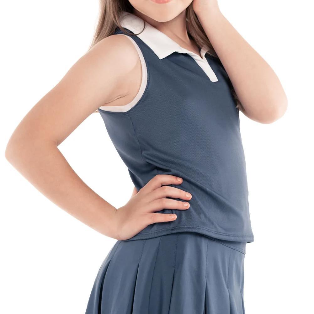 Girls' Winning Day Crop Tennis Tank Slate Apparel Lucky In Love