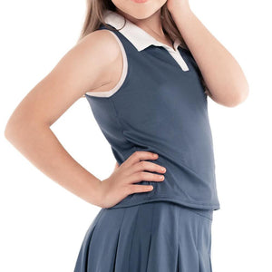Girls' Winning Day Crop Tennis Tank Slate Apparel Lucky In Love
