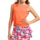 Girl's Classic Twist Front Tennis Tank Shebet Apparel Lucky In Love