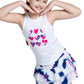 Girls' Berry In Love Tennis Tank White Apparel Lucky In Love