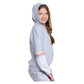 Girls` Over The Rainbow Tennis Hoodie Heather Grey Apparel Lucky In Love