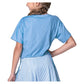 Girls` Linen Play Short Sleeve Tennis Top Periwinkle Apparel Lucky In Love