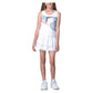 Girls` Linen Nouveau Tennis Tank White Apparel Lucky In Love