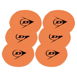 On-Court Tennis Spot Targets 6 Pack Orange Dunlop
