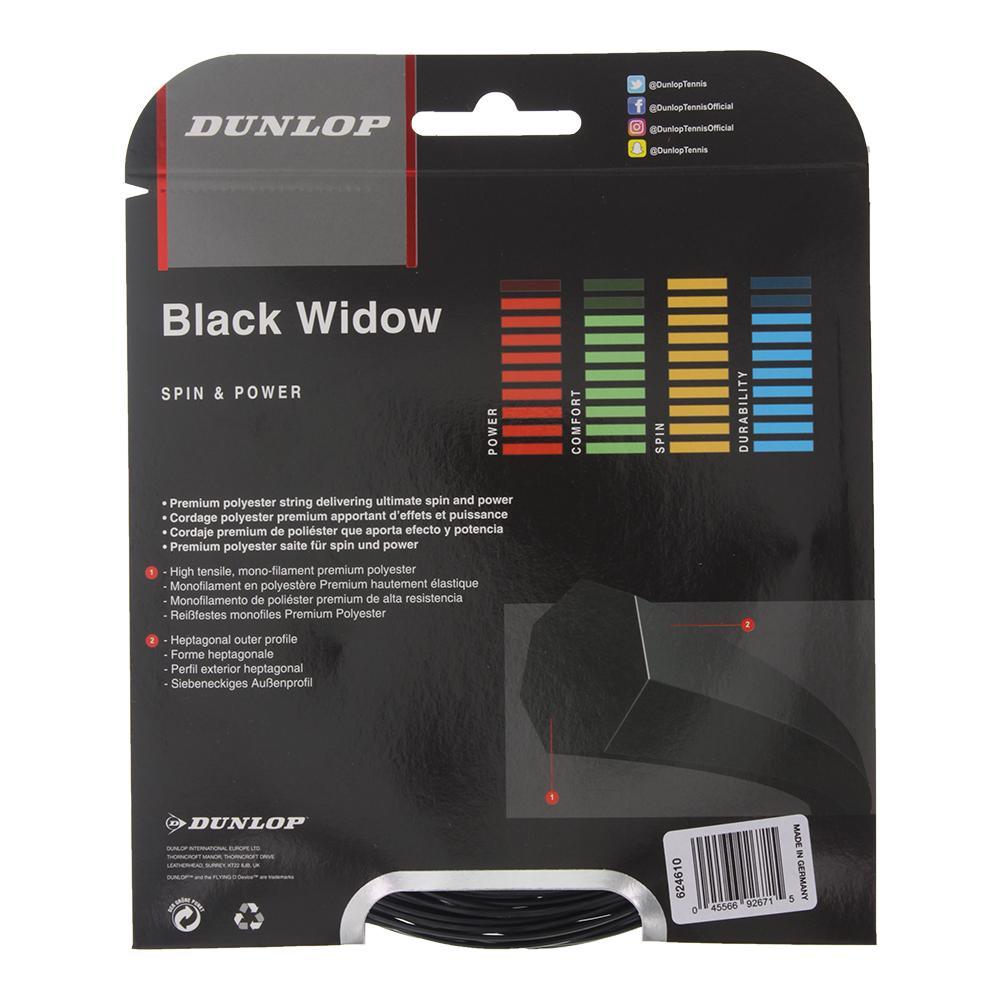 Black Widow Tennis String Strings Dunlop