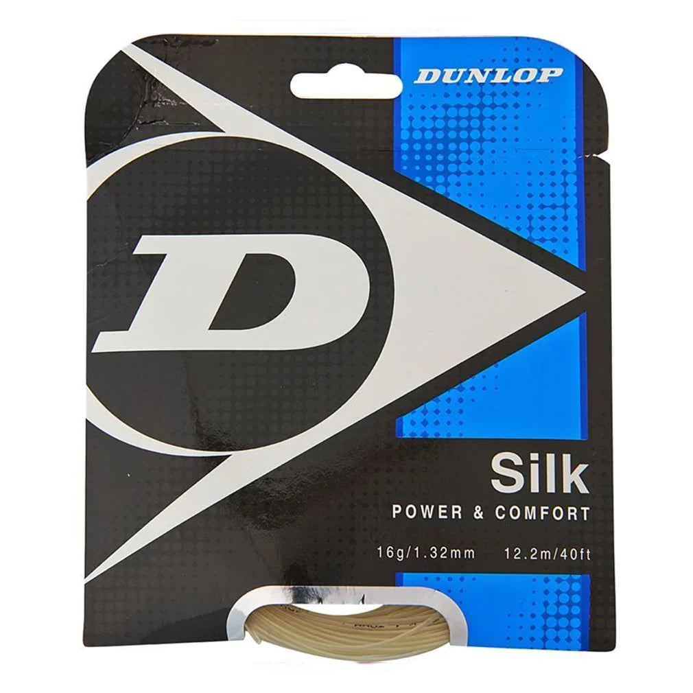 Silk Power And Comfort Biomimetic 16G Tennis String Strings Dunlop