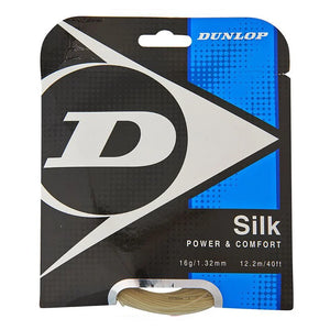 Silk Power And Comfort Biomimetic 16G Tennis String Strings Dunlop