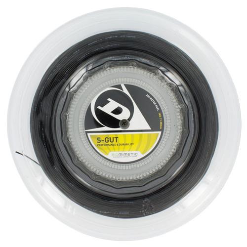 S-Gut 16G Black Reel Tennis String Strings Dunlop
