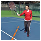 Long Lines 12 Piece Set Orange Training Equipment Oncourt Offcourt