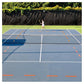 Long Lines 12 Piece Set Orange Training Equipment Oncourt Offcourt