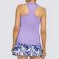 Women's Biddie Racerback Tennis Tank Violeta Apparel Tail