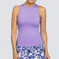 Women's Biddie Racerback Tennis Tank Violeta Apparel Tail