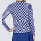 Women's Lilyrose Long Sleeve Tennis Top Mini Ellipse Apparel Tail