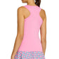 Women`s Arianda Racerback Tennis Tank Fuchsia Pink Apparel Tail