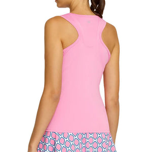 Women`s Arianda Racerback Tennis Tank Fuchsia Pink Apparel Tail
