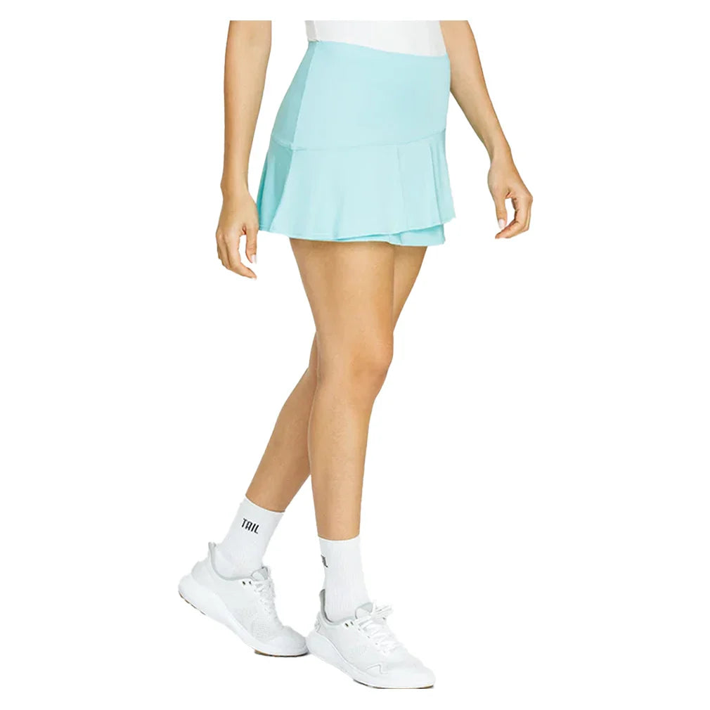Women`s Solange 13.5 Inch Tennis Skort Aqua Sky Apparel Tail