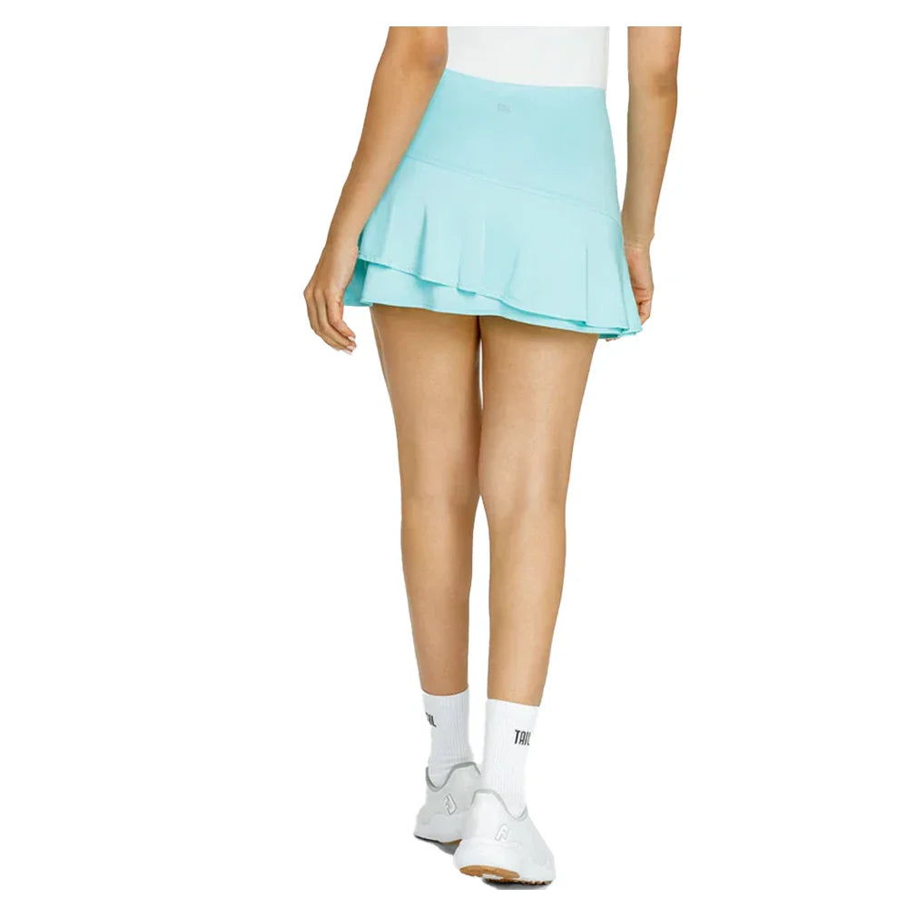 Women`s Solange 13.5 Inch Tennis Skort Aqua Sky Apparel Tail