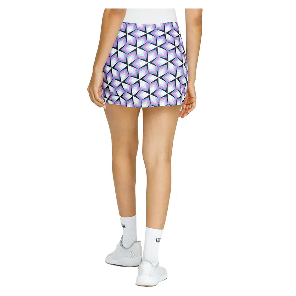 Women`s Nyela 14.5 Inch Tennis Skort Crystal Prism Apparel Tail