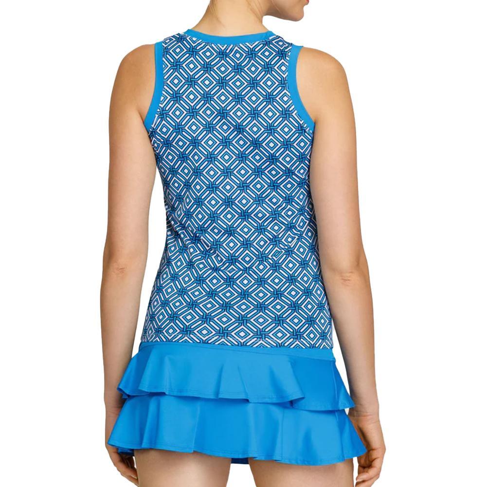 Women's Drusilla Crew Neck Tennis Tank Stone Jewel Apparel Tail