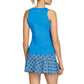 Women's Amory Crew Neck Tennis Tank Diva Blue Apparel Tail