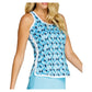 Women`s Chevy Racerback Tennis Tank Brick Maze Apparel Tail