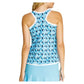 Women`s Chevy Racerback Tennis Tank Brick Maze Apparel Tail