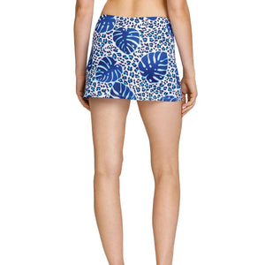 Women's Indra 13.5 Inch Tennis Skort Leo Palm Apparel Tail
