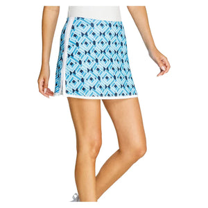Women`s Warhol 14.5 Inch Tennis Skort Brick Maze Apparel Tail