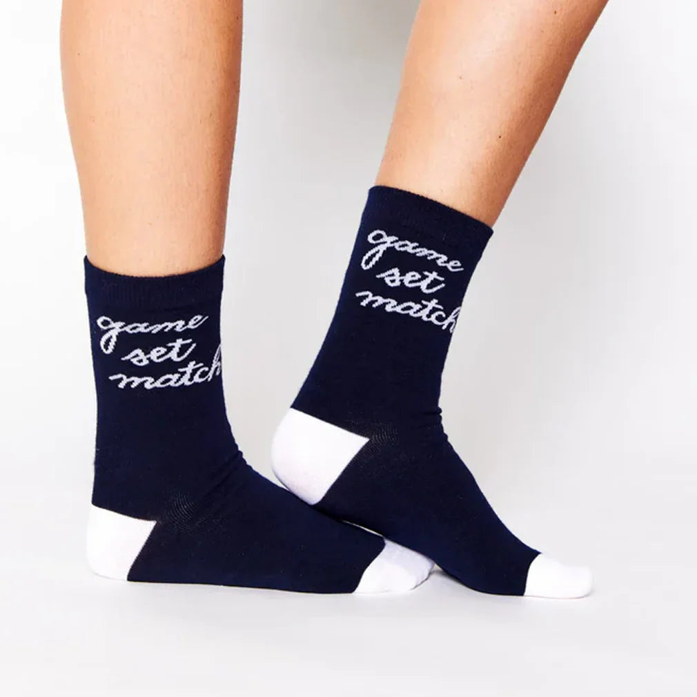 Women`s Tennis Crew Socks Socks Ame And Lulu
