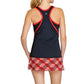Women's Jinnie Scoop Neck Tennis Tank Paprika Apparel Tail