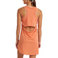 Women's Draped Back Performance Tennis Dress Apparel Thrive Societe