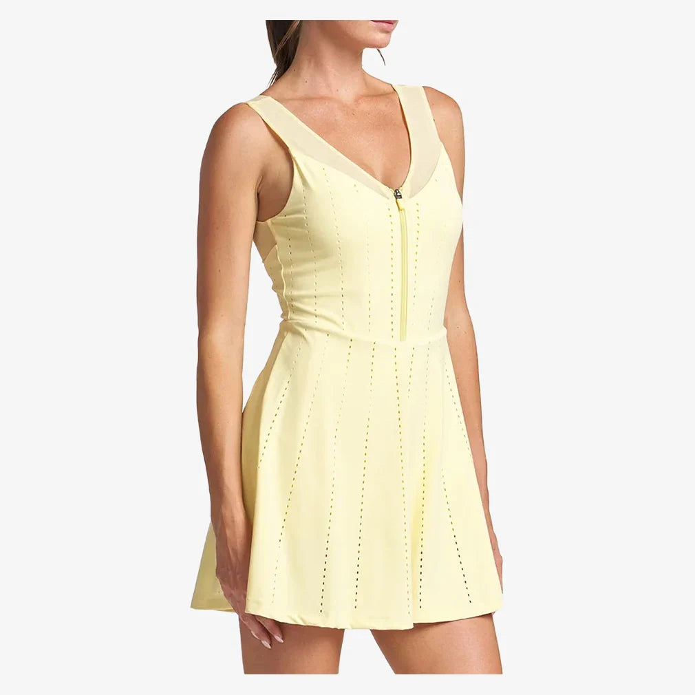 Women`s Endure Perforated Zip Tennis Dress Apparel Thrive Societe