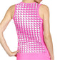 Women's Tamarie Novelty Tennis Tank Dynamic Matrix Apparel Tail