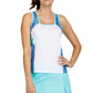 Women's Luzette Racerback Tennis Tank Inertia Apparel Tail
