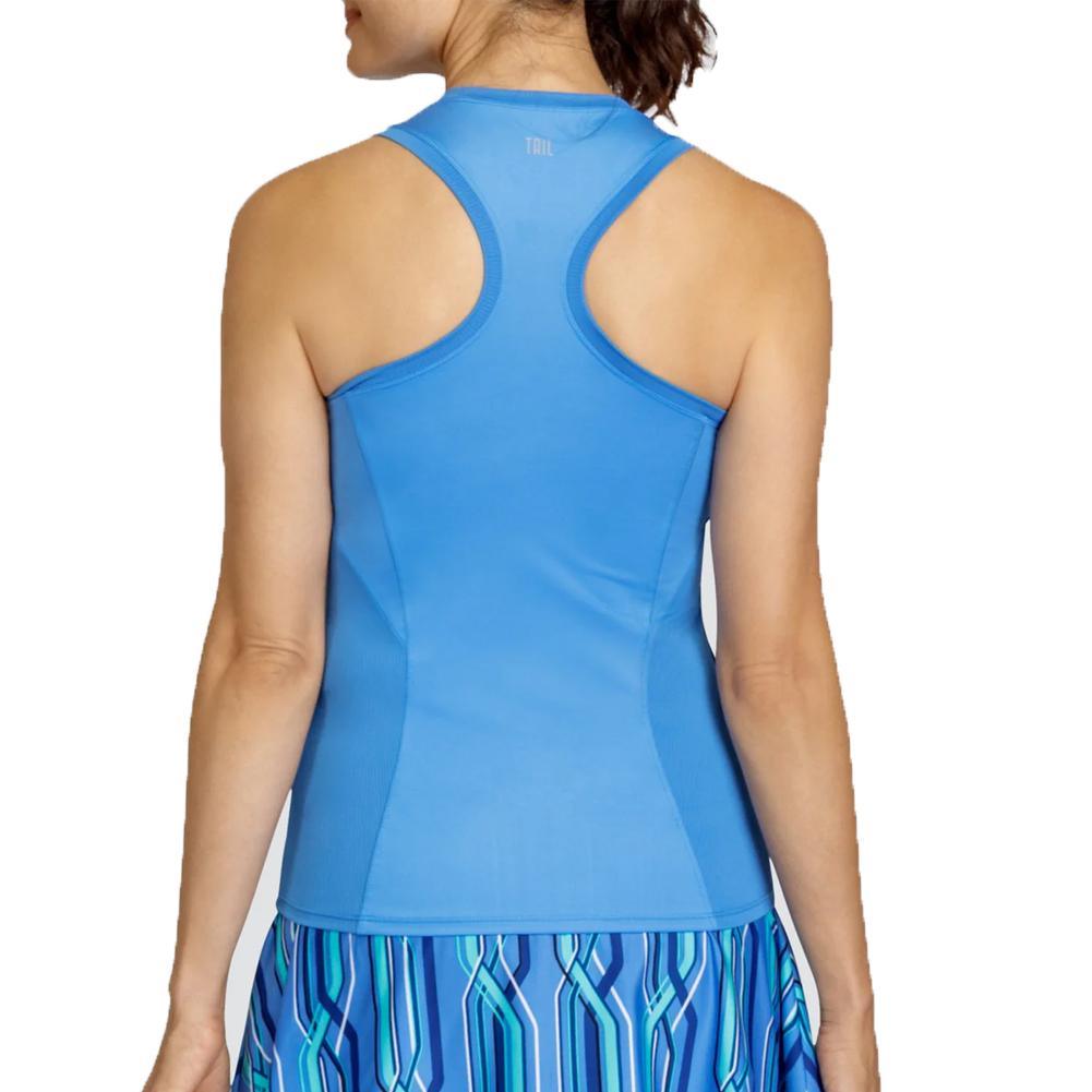 Women's Zoraida Hi-Neck Tennis Tank Hyacinth Apparel Tail