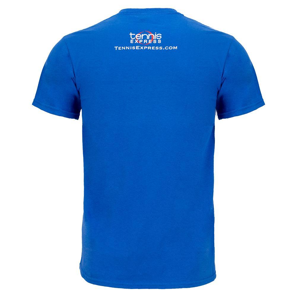 Tennis Express Badge T-Shirt Blue Apparel TENNIS EXPRESS