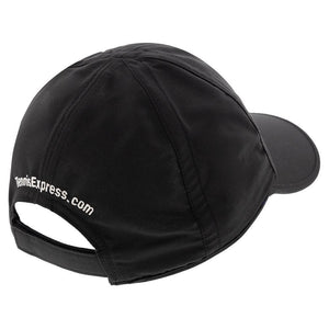 Unisex Featherlight Tennis Cap Black Tennis Express