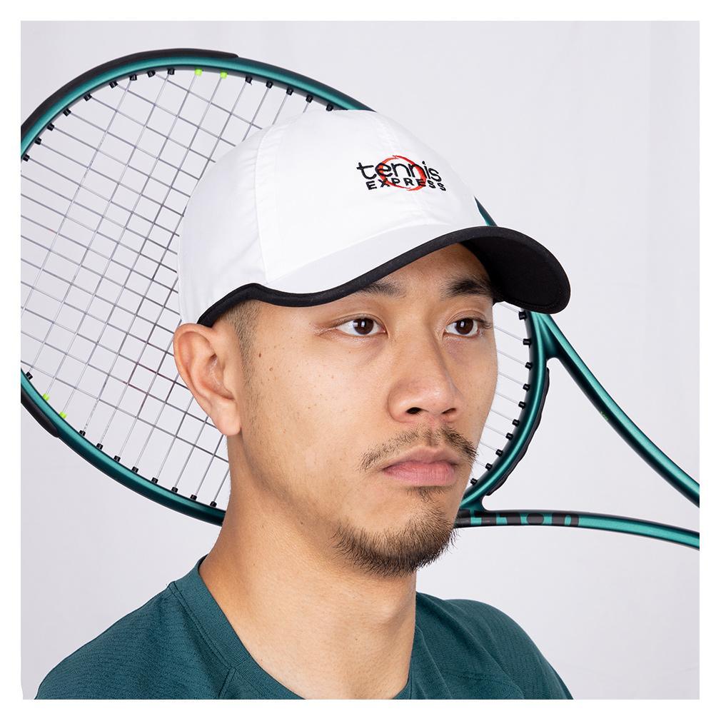 Unisex Featherlight Tennis Cap in White Apparel TENNIS EXPRESS