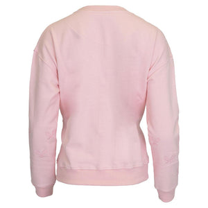 Women`s The Sleeves Tennis Sweatshirt Pink Apparel CourtLife