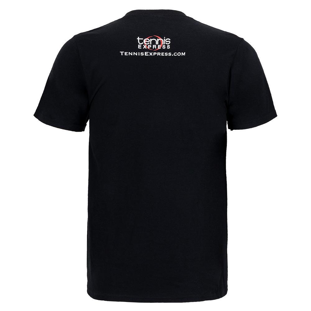 Play Pink Tennis Tee Black Apparel TENNIS EXPRESS