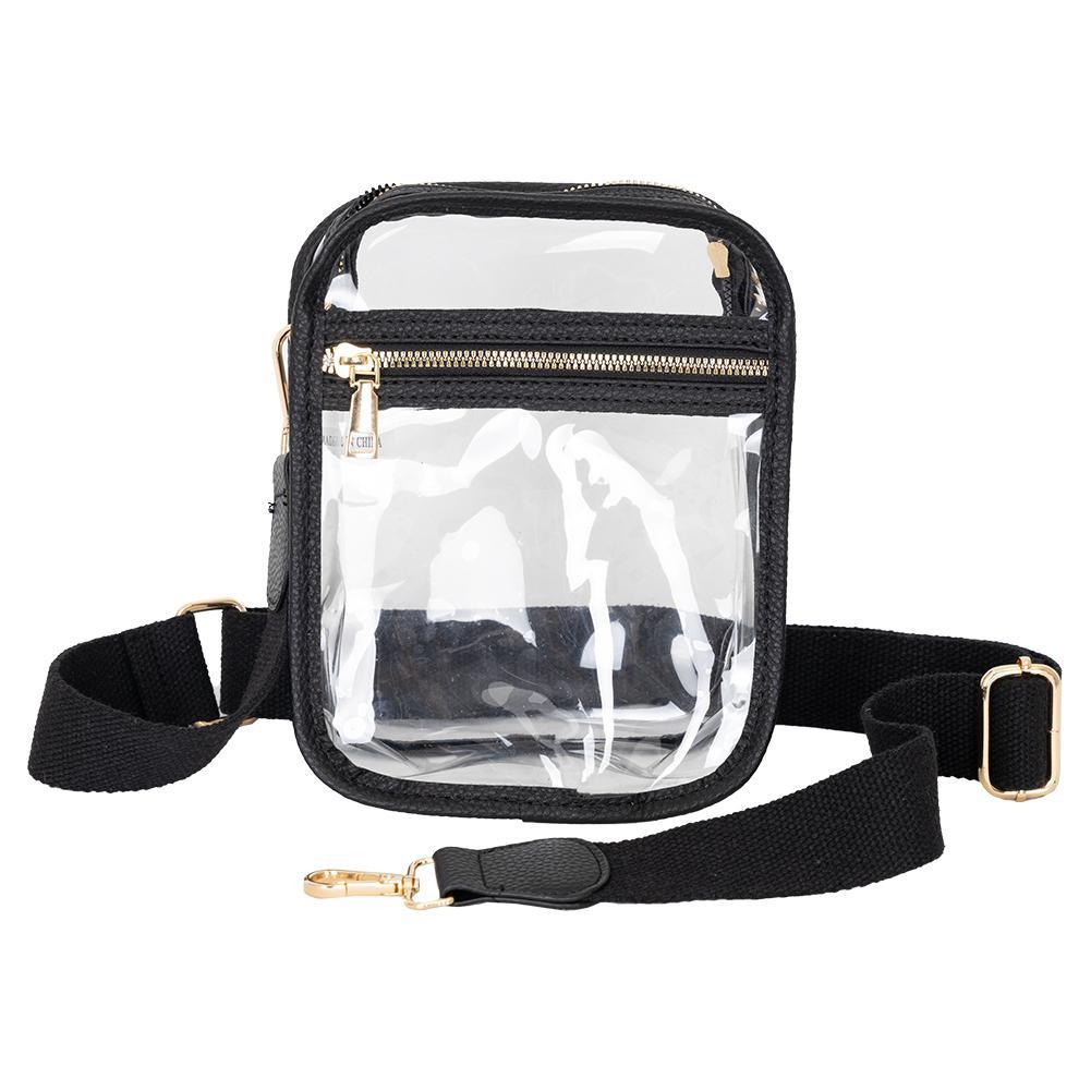 Clear Crossbody Bag Black Bags Mayvak