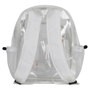 Clear Backpack White Bags Mayvak