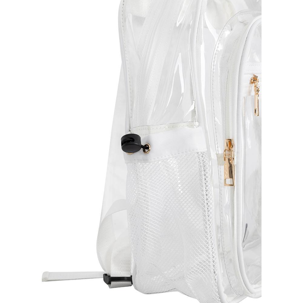 Clear Backpack White Bags Mayvak