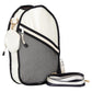 The Pickleball Bag White and Black Bags Mayvak
