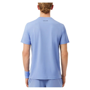 Men`s On Court Players Technical Tennis Top Delphinium Apparel Lacoste