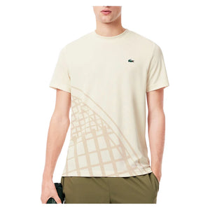 Men`s Grigor Dimitrov On Court Players Technical Tennis Top Lapland Apparel Lacoste