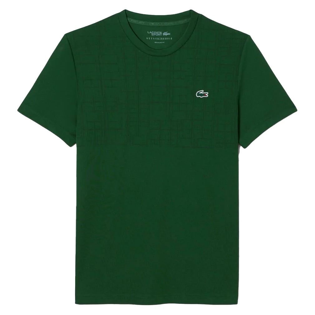 Men`s Novak Djokovic Fan Tennis Top Apparel Lacoste