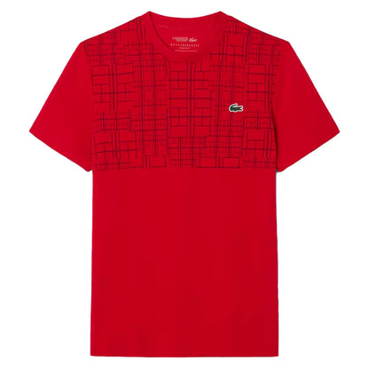 Men`s Novak Djokovic Fan Tennis Top Apparel Lacoste