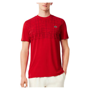 Men`s Novak Djokovic Fan Tennis Top Apparel Lacoste